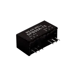 9W DC/DC-Converter, Input 9…18V, Output 15V/0.6A