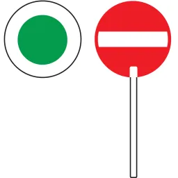 Double-sided sign 