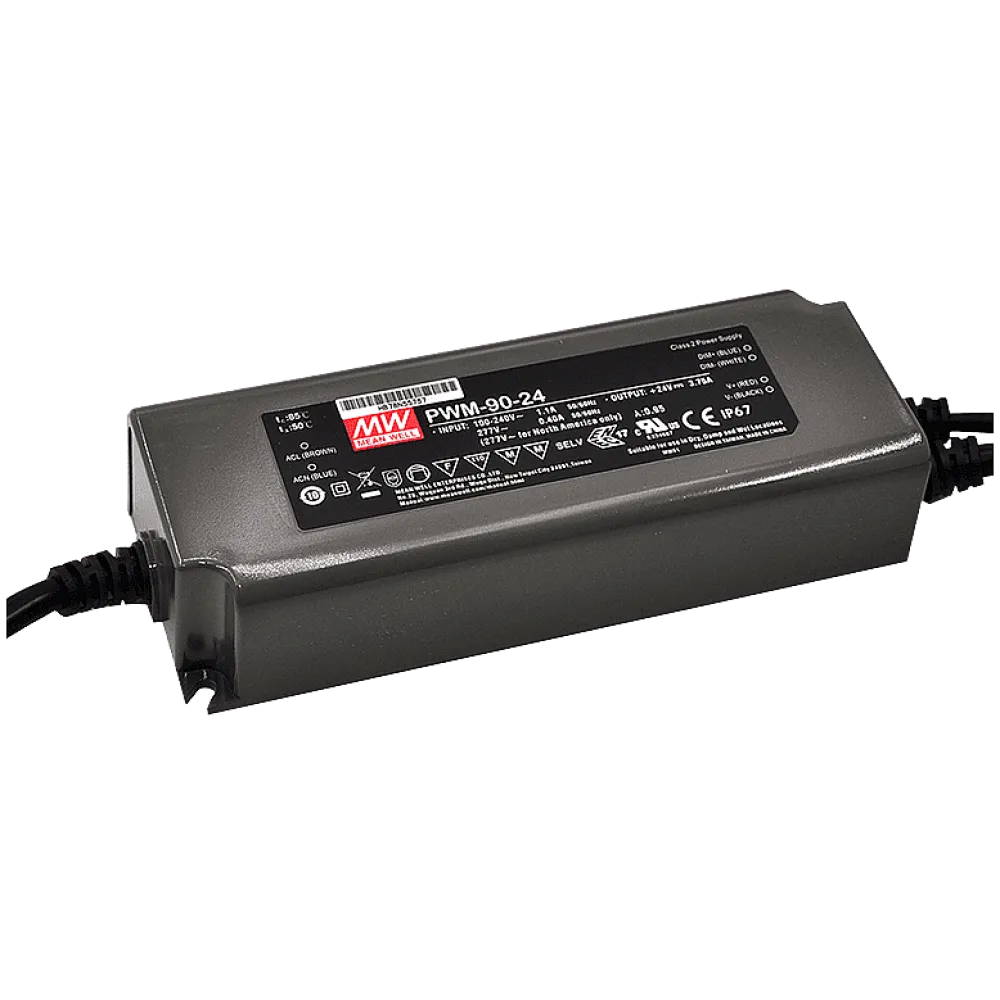 90W LED Driver with PWM Output 24V/3.75A