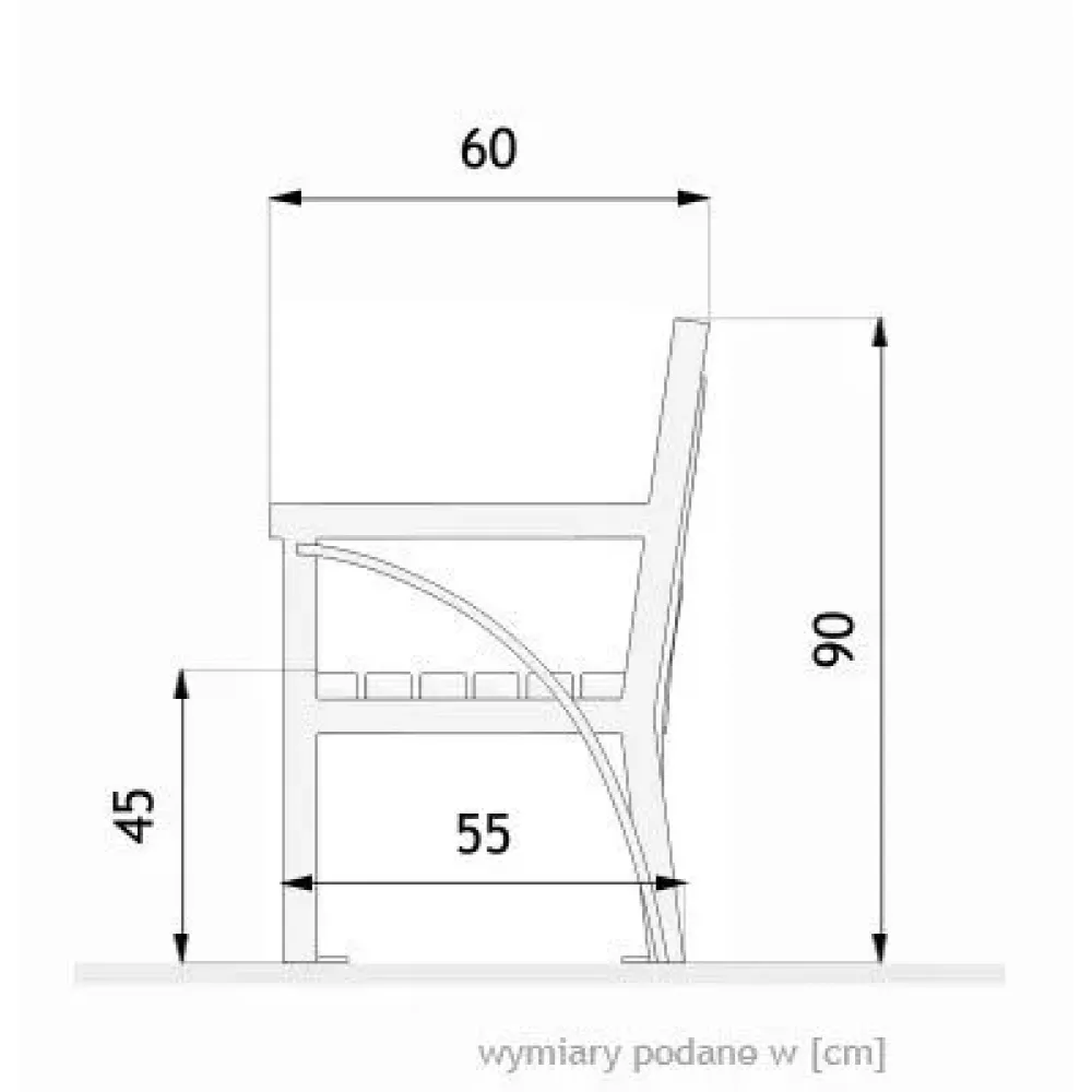 Skała bench
