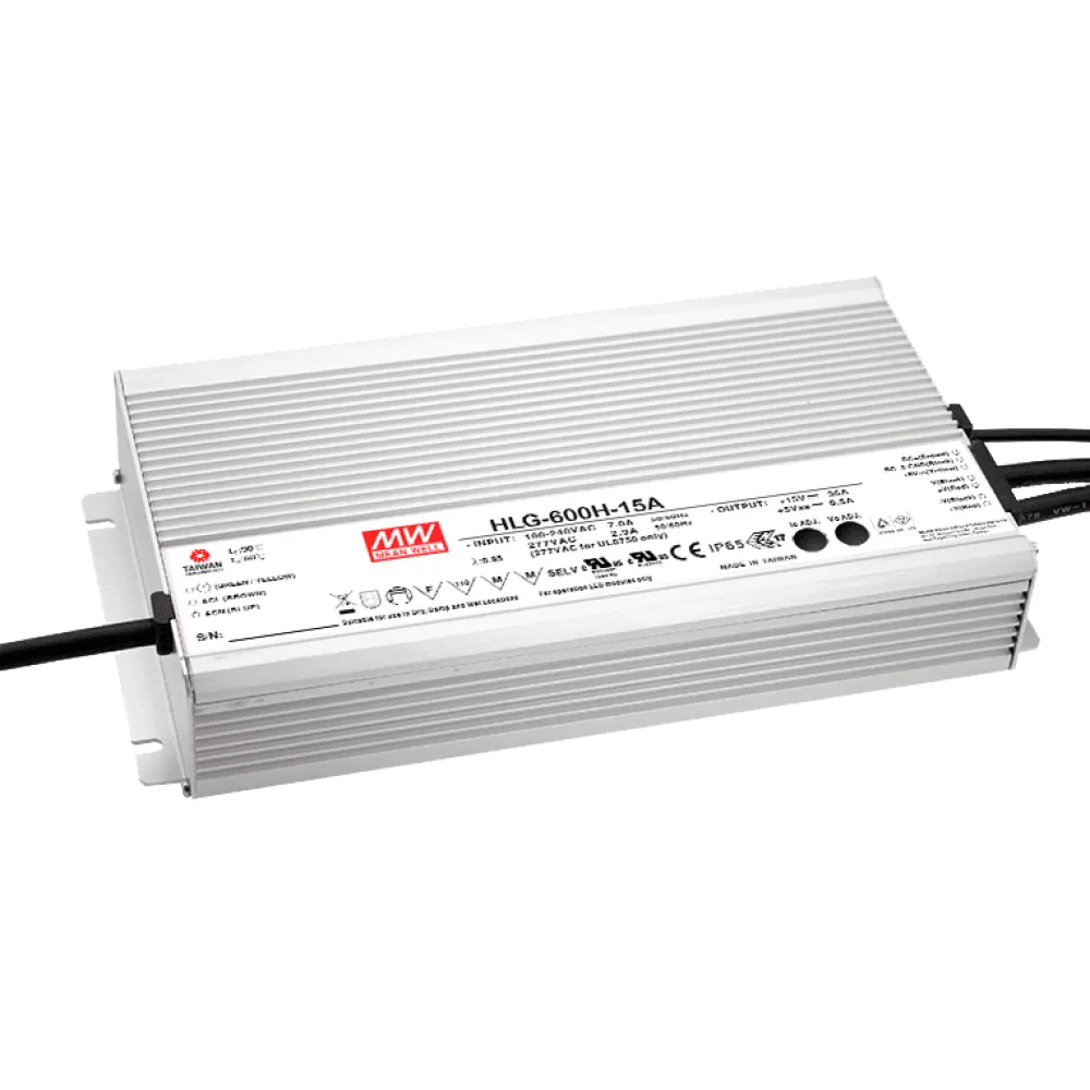 600W LED Driver CV+CC 24V/25A, 3in1 Dimming + Vo/Io adjustable