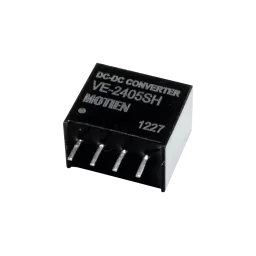 2W DC/DC-Converter, Input 24V, Output 7.2V/0.278A