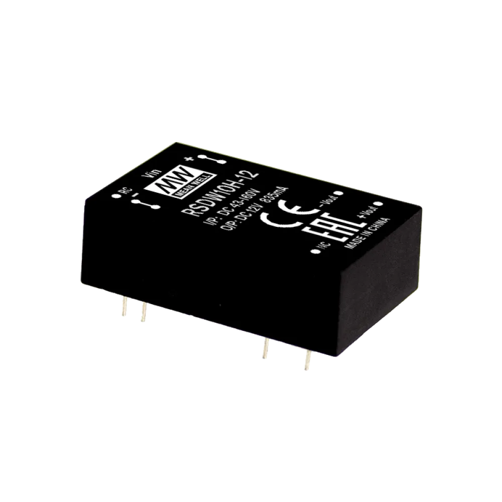 8W DC/DC-Converter, Input 9…36V, Output 15V/0.53A