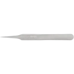Precision tweezers with medium-pointed tips
