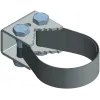 Small steel band clamp