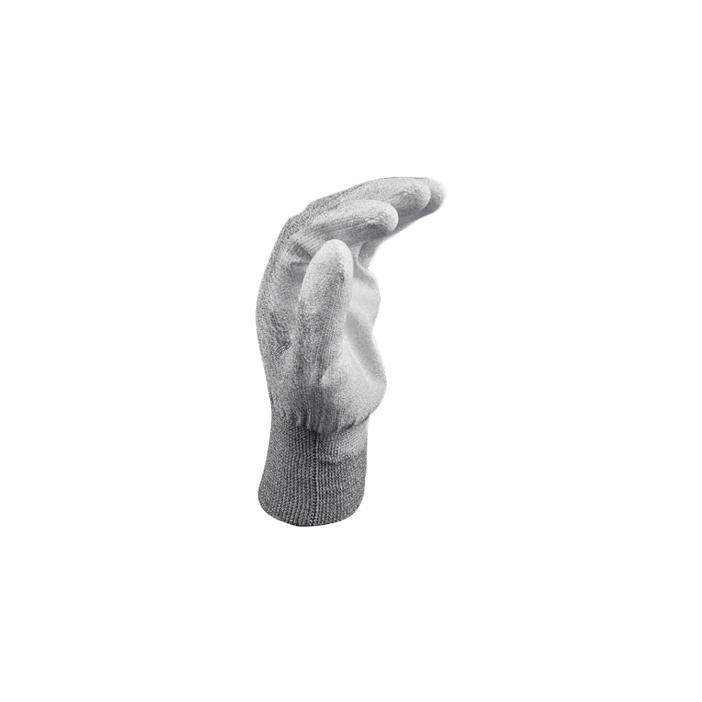 ESD gloves type C with coated palm, 10 pairs/bag