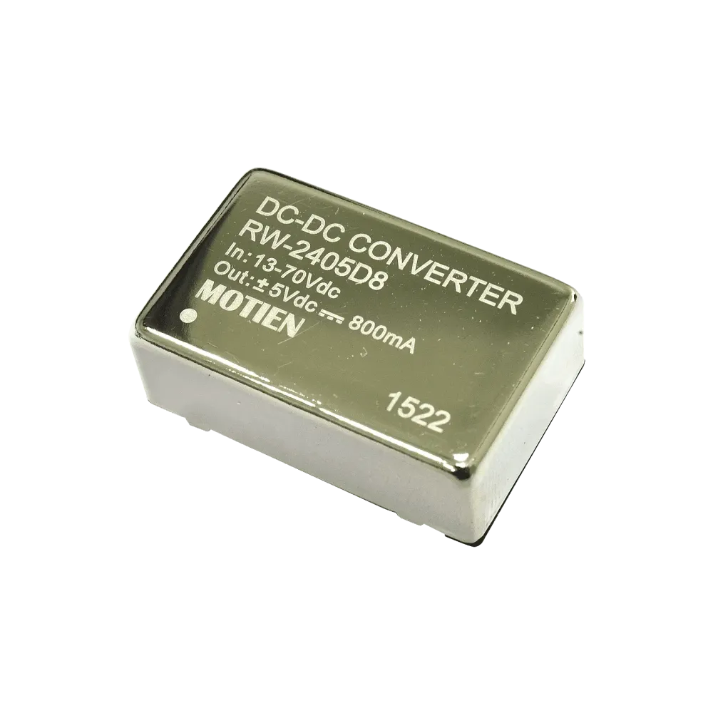 8W DC/DC converter, input 13...70V, output 15V/0.535A