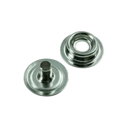 10 mm push button complete (riveting)
