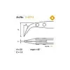 ESD replacement tips for 5-437 (pair) curved 0.1mm wide, conductive
