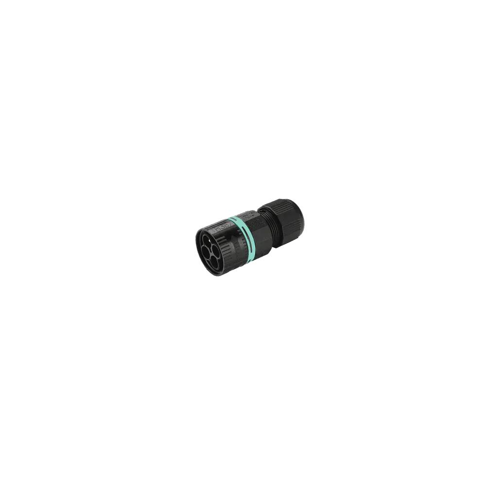 Mini Circular Connector TH387, male, 3P, Screw, IP66/IP68