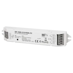 3 channel RF LED dimmer, RGB, constant voltage 12-36VDC, max. 324W