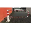 Rotating road barrier