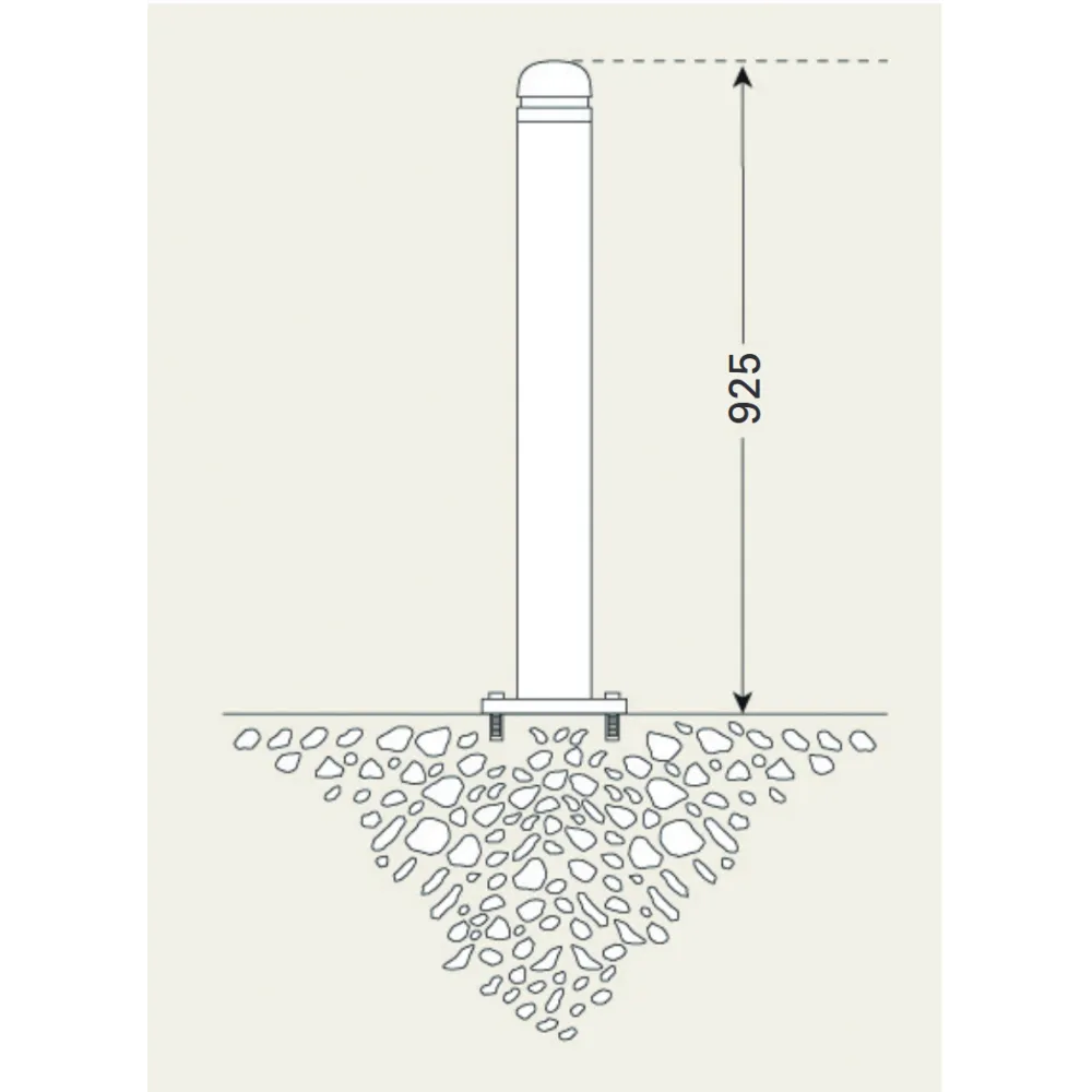 Stainless steel posts (Type Milano)