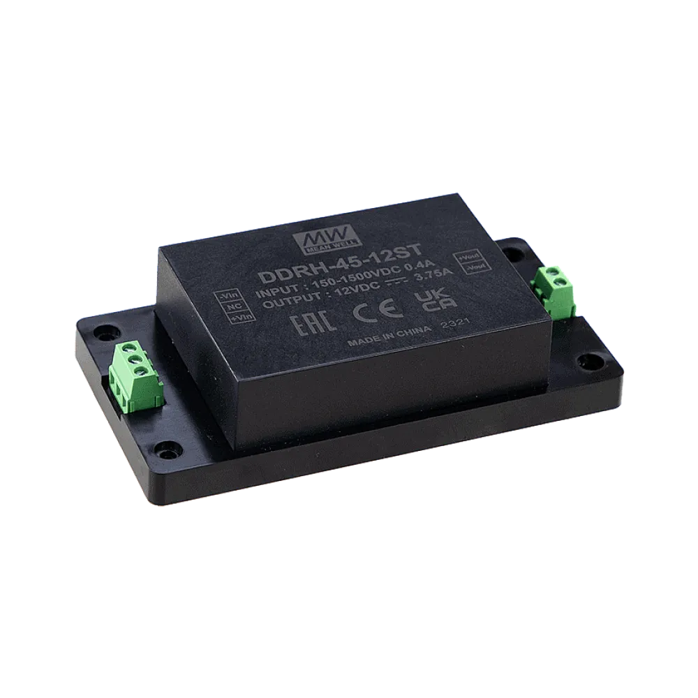 45W DC/DC-Converter, Input 150…1500Vdc, Output 24V/1.87A