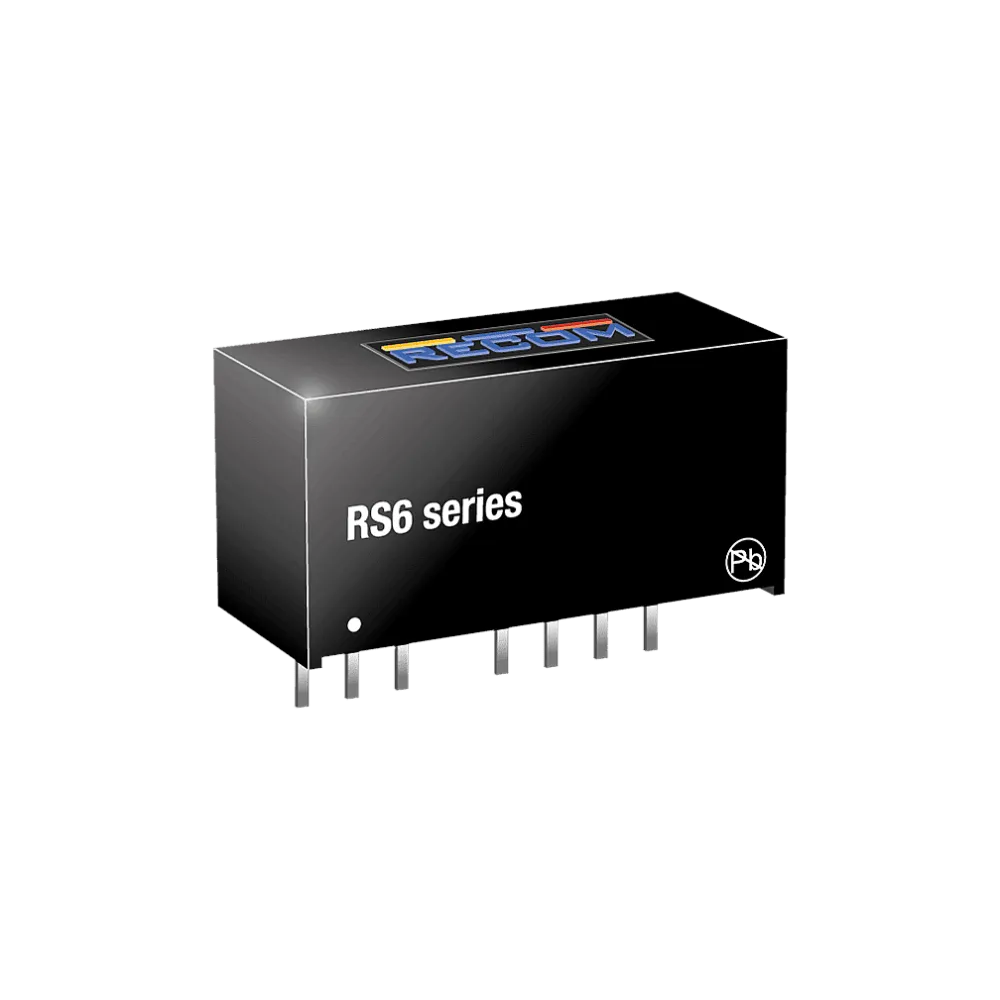 6W DC/DC-Converter, Input 18…36V, Output 13.5…16.5V/400mA, SIP8