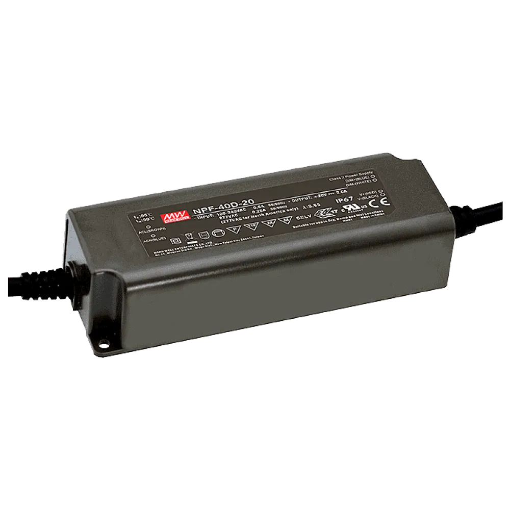 40W LED Driver CV+CC 24V/1.67A , 3in1 Dimming