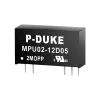 2W medical DC/DC-Converter, Input 9.6..14.4V, Output +15V / +0.134A