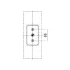 Up&Down Q Wall 9812W/HC0.NB-Wall - Wall luminaire Single Emission - Built-in driver