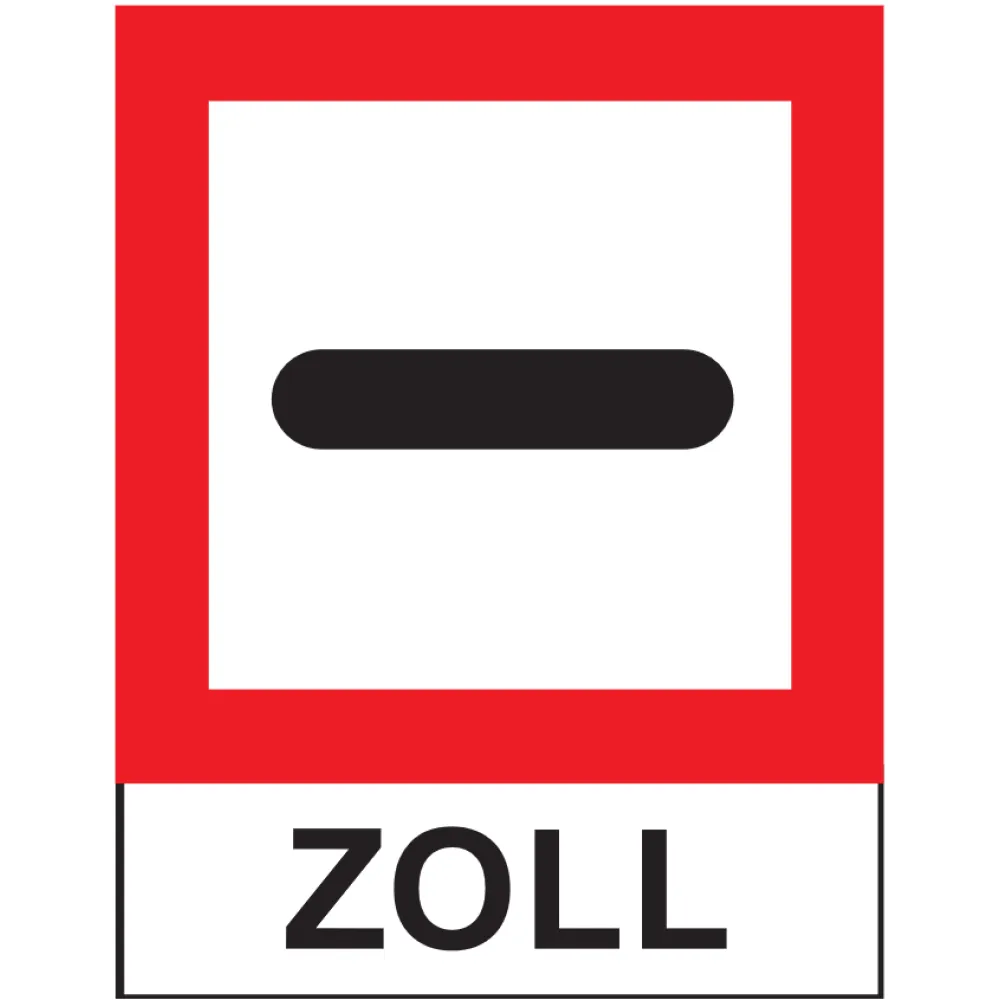 Stop for customs clearance