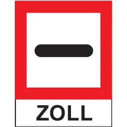 Stop for customs clearance
