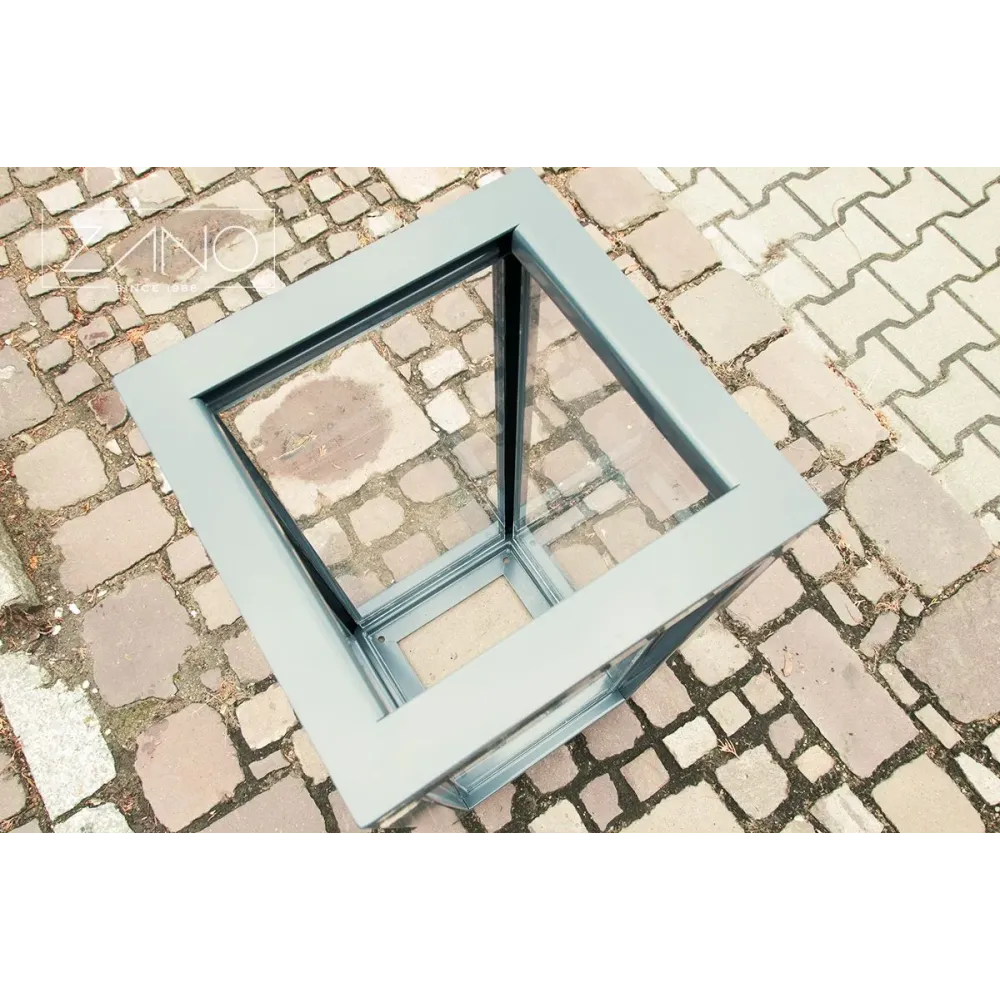 Anti-terrorist Safety Transparent Dustbin
