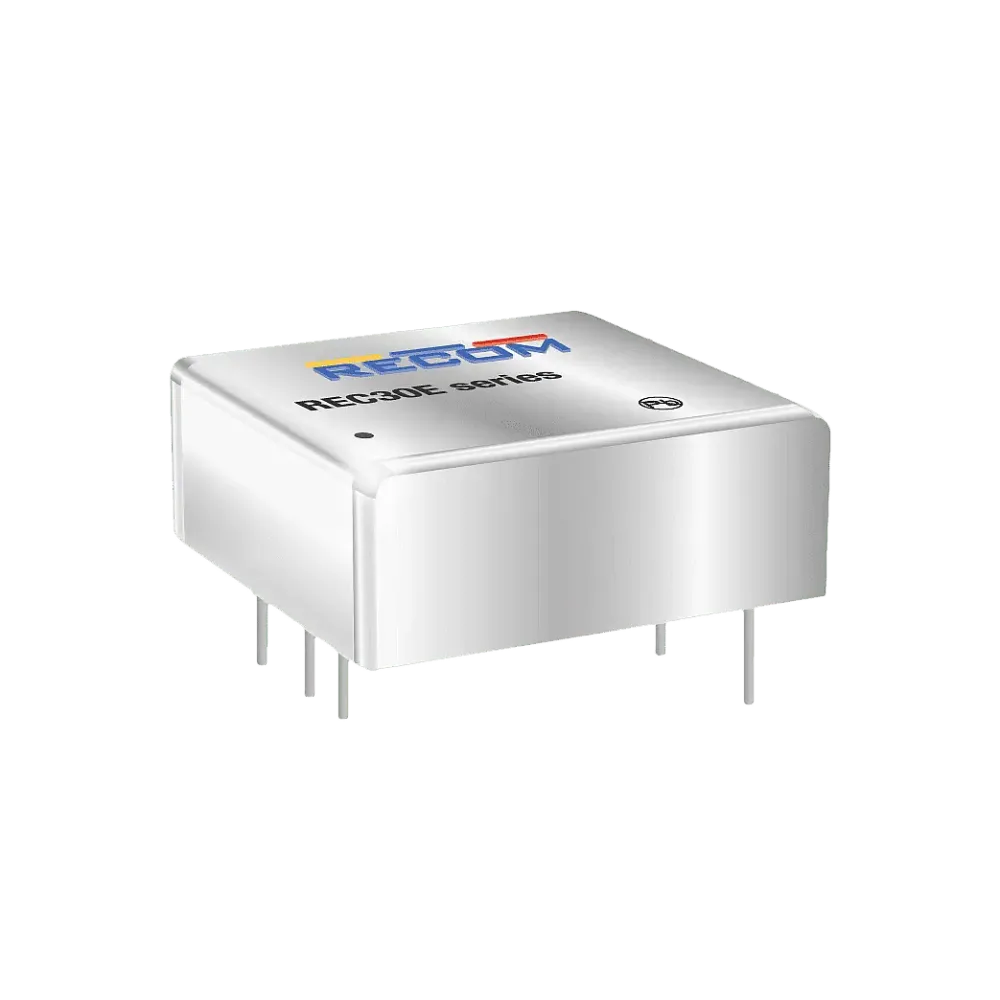 30W DC/DC converter, input 18...75V, output +/-12V / +/-1.25A