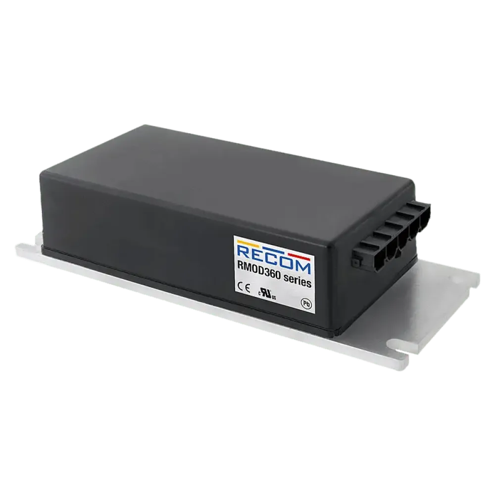 360W Off Highway Vehicle DC/DC converter In: 18...106Vdc / Out 24.5Vdc/15A