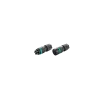 Set of mini circular connectors, 5p, male & female, screw connection, wire protection, D6-13.5mm, IP66/IP68