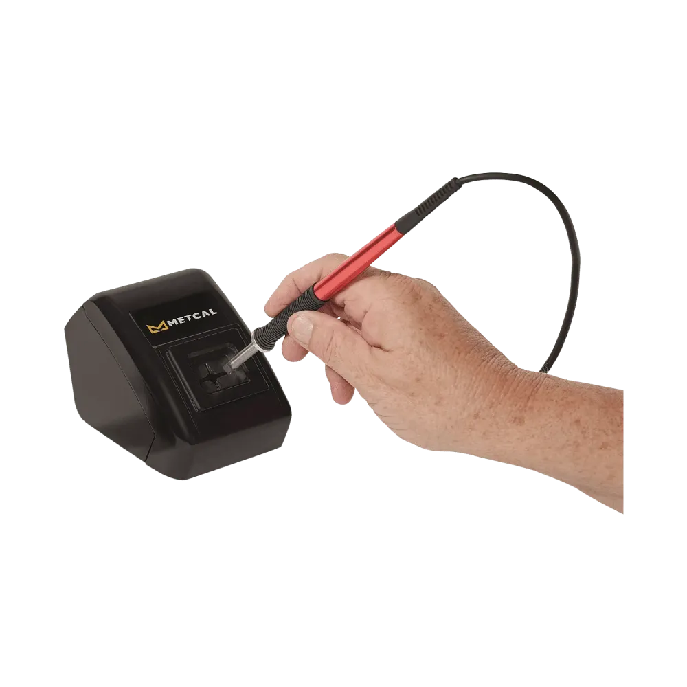 Metcal automatic soldering tip cleaner