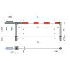Replacement parts for hand barrier