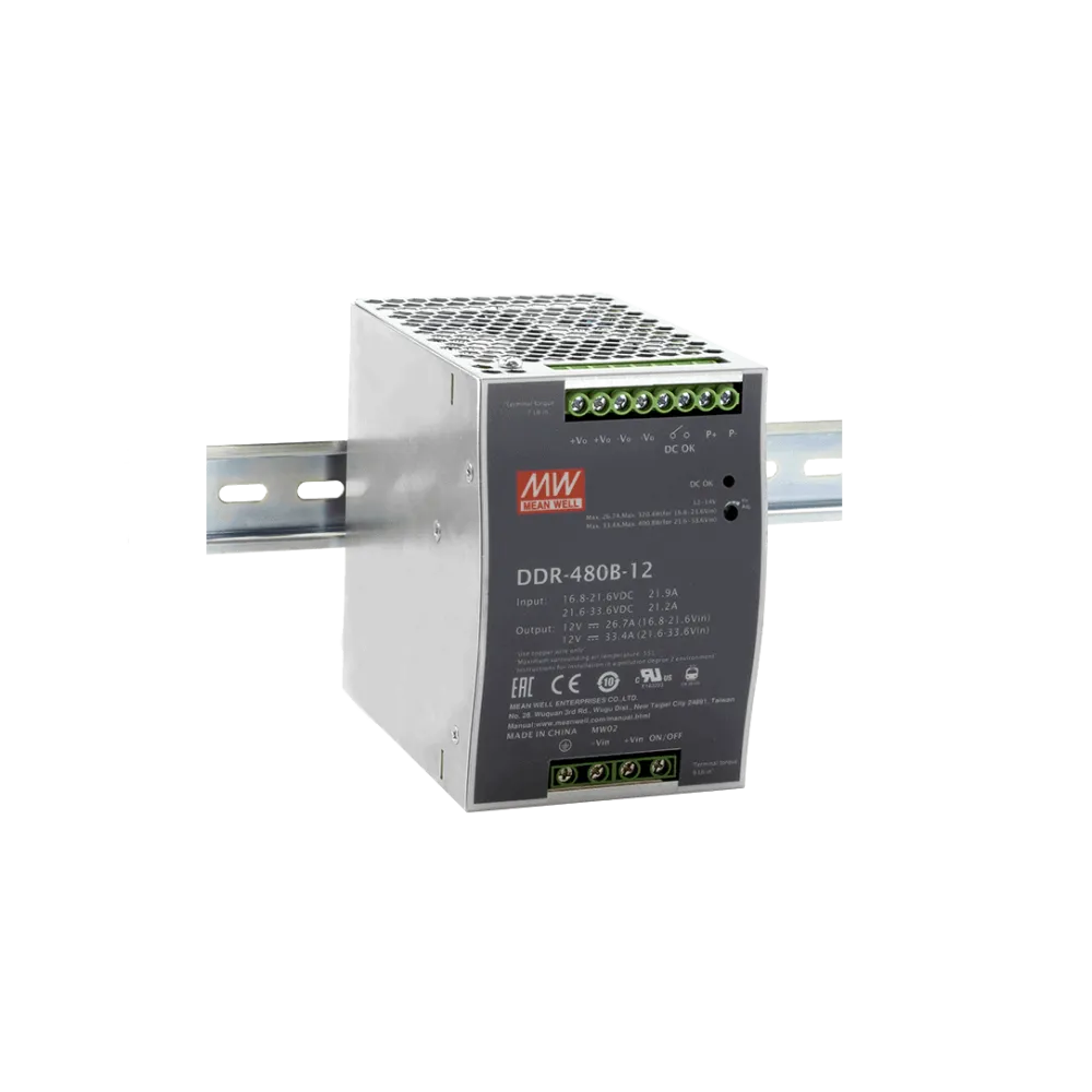 400W DC/DC-Converter, Input 67.2…154V, Output 12V/33.4A