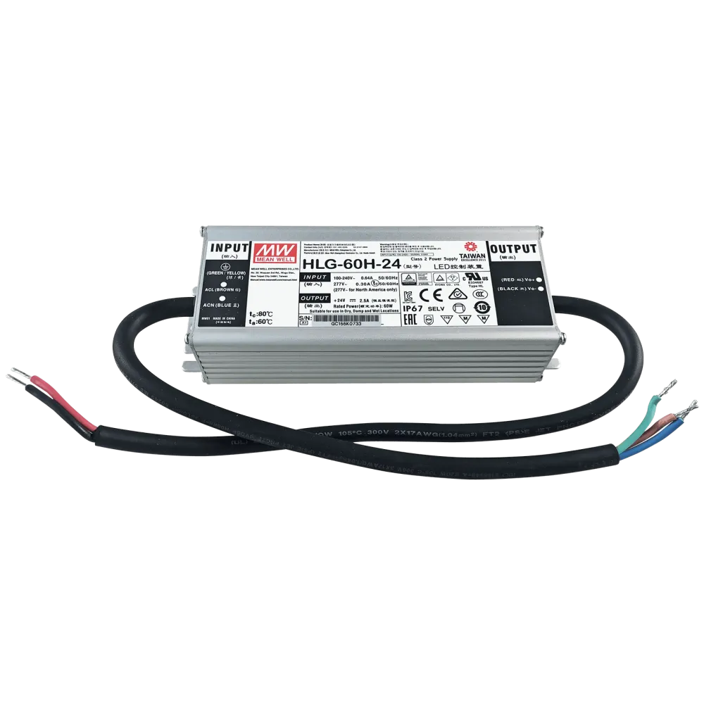 60W LED Driver CV+CC 24V/2.5A