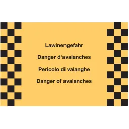 Avalanche danger