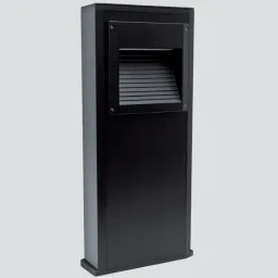 Square Small Pole 290F1/WR3.PR-Small Poles - Bollard H. 1000 square window