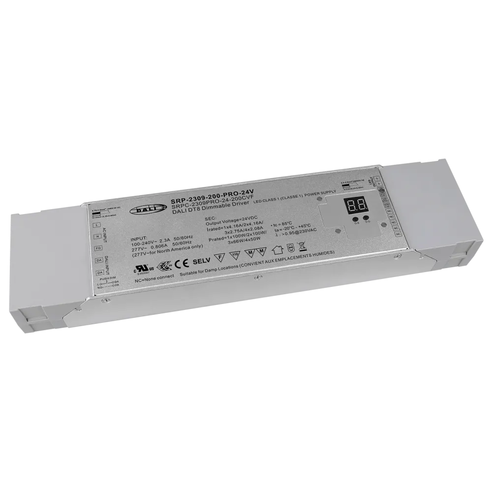 200W DALI2 DT8 DIMMABLE LED DRIVER