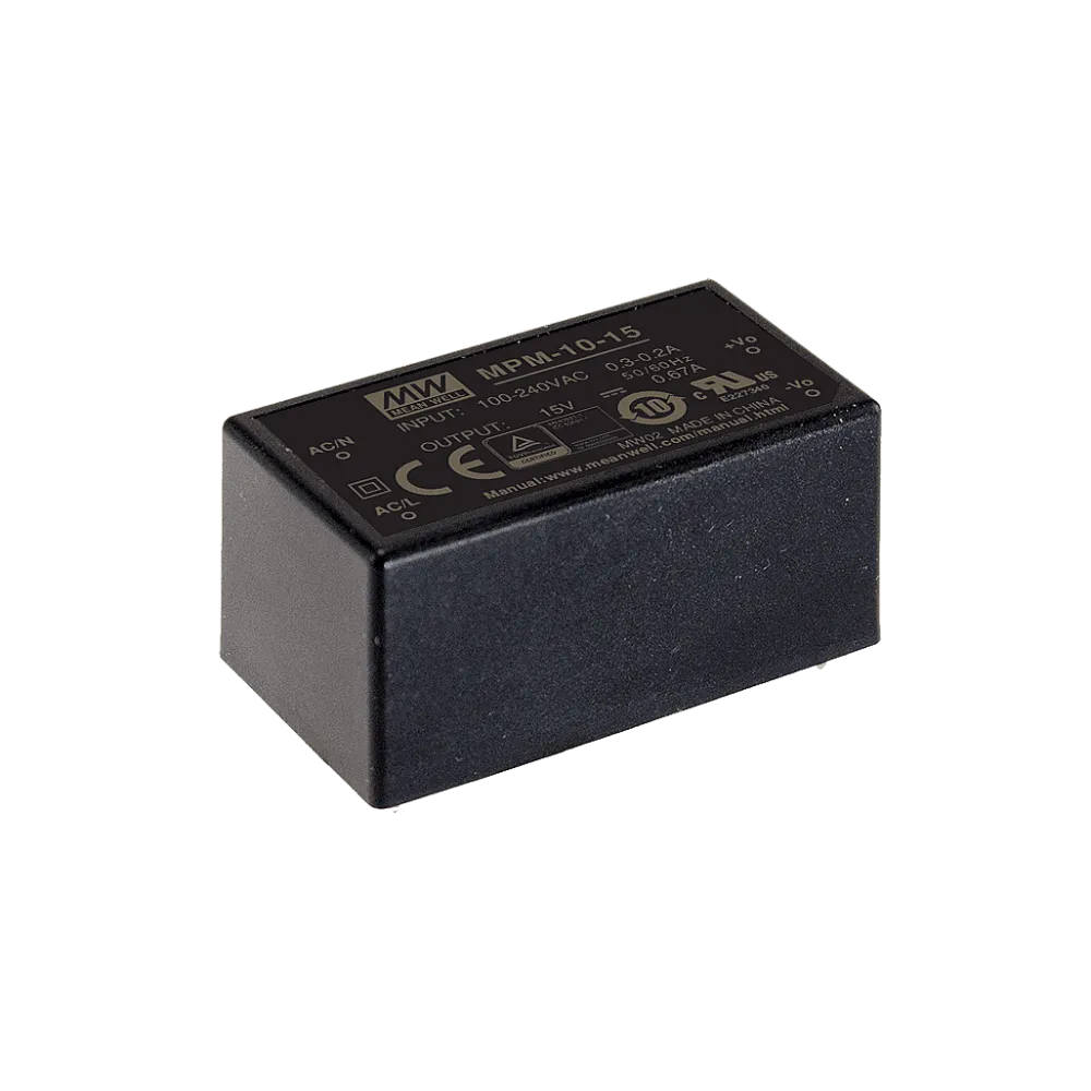 10W Medical PCB Mount Power Supply encapsulated 12V/0.85A