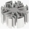 Drm. 67x30mm Design LED Star Cooler for spot and downlight