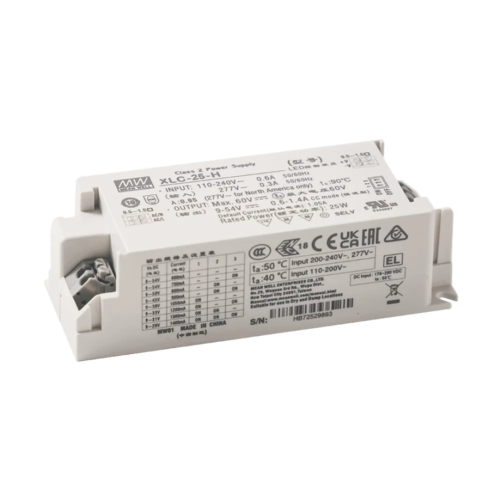 25W LED driver 12V/2.1A