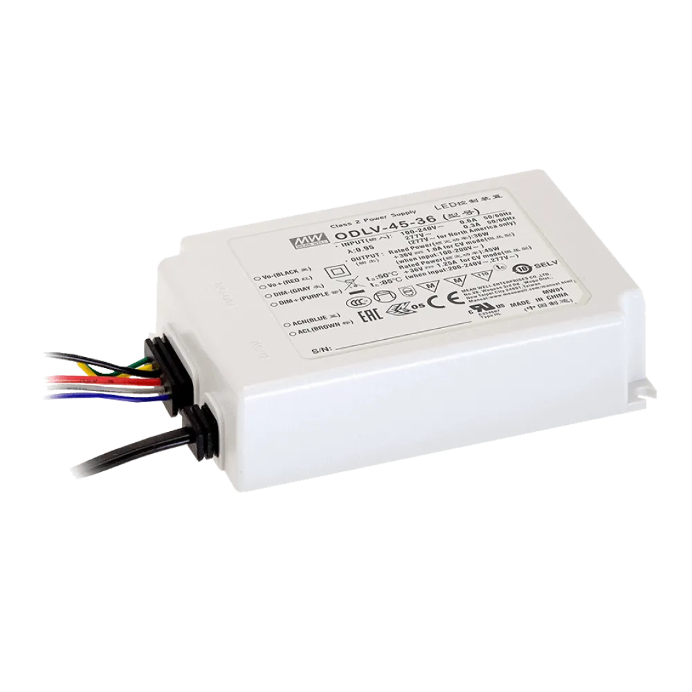36W LED Driver 12V/3A, 2in1 PWM Style Dimming