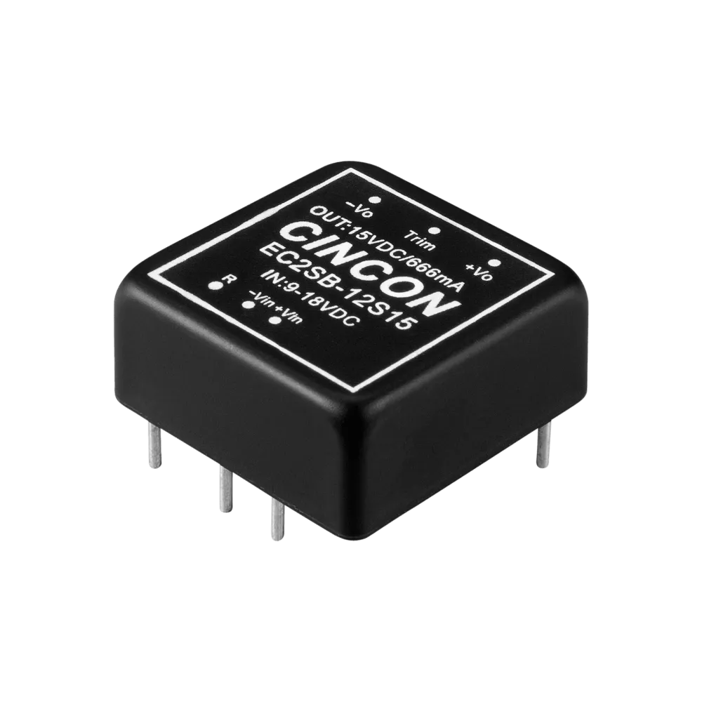 10W DC/DC-Converter, Input 36…75V, Output 12V/0.833A