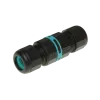 Mini cable connector, 4p, screw connection, 0.5-4.0mm2, D7.0-12.0mm, IP68