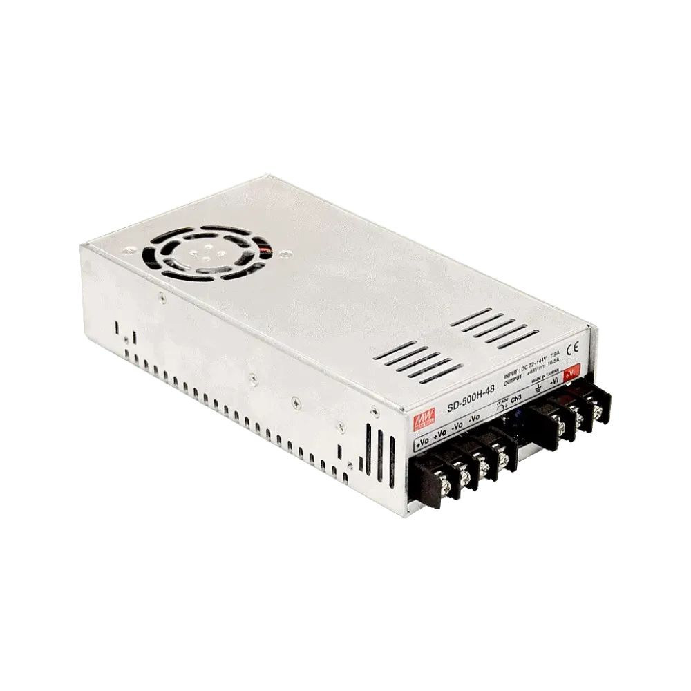 500W DC/DC converter, input 72...144V, output 48V/10.5A