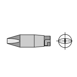 HT 2 Soldering tip chisel shape