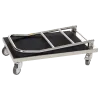 ESD transport trolley with folding bracket