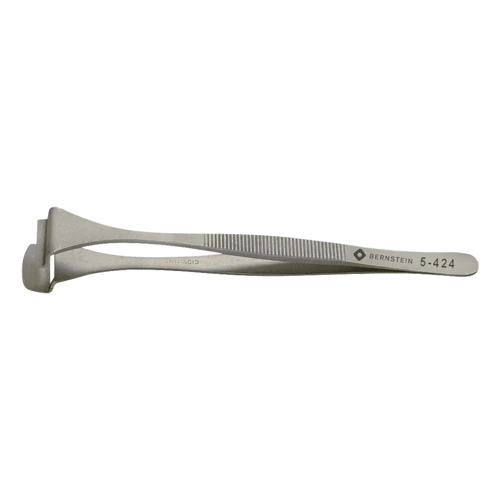 Wafer tweezers 130mm shape 6 DW without teeth