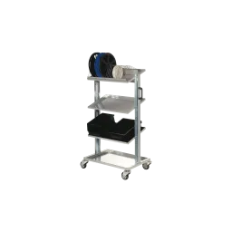ESD transport trolley, 740 x 540 x 1280 mm