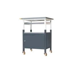 ESD Classic trolley with lockable cabinet