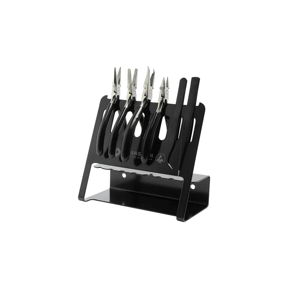 ESD tool set BLACKline VARIO 6-piece (incl. ESD tool holder)