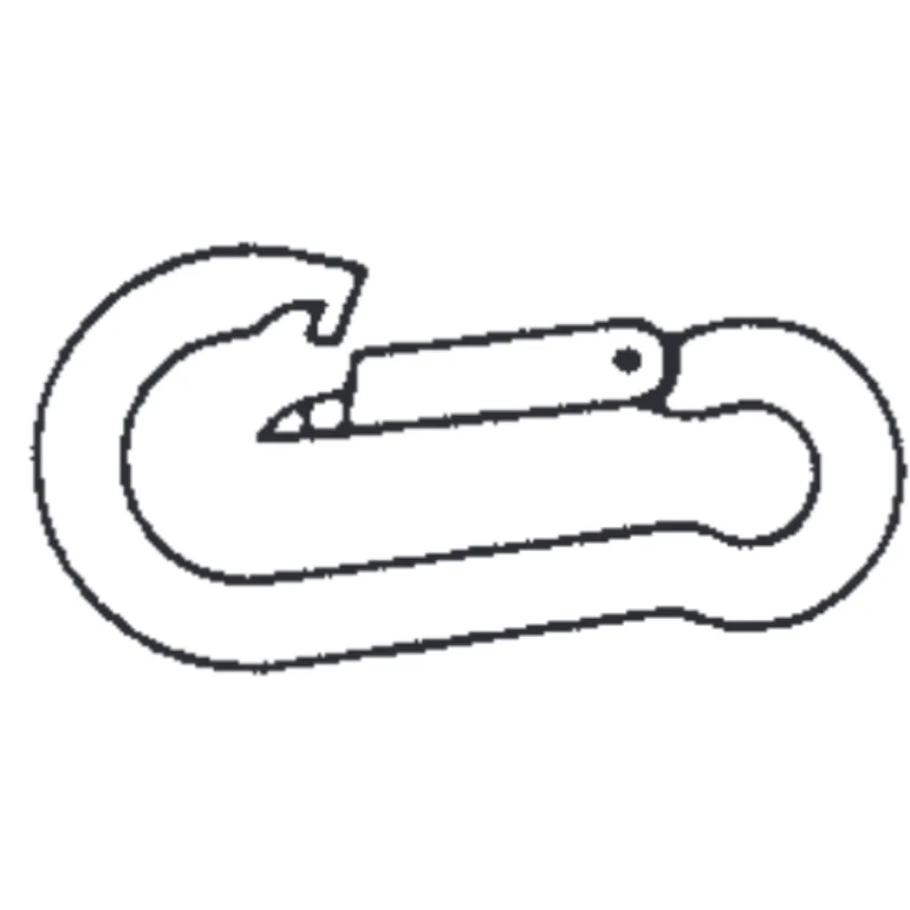 Carabiner hook stainless steel