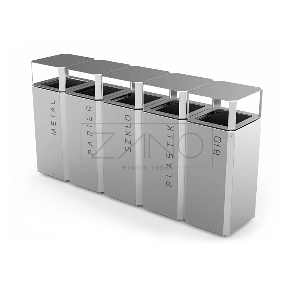 Recycling bin Stilo